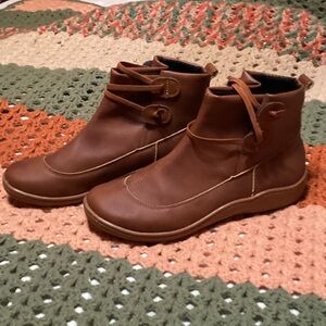 Brown Moccasin Boots